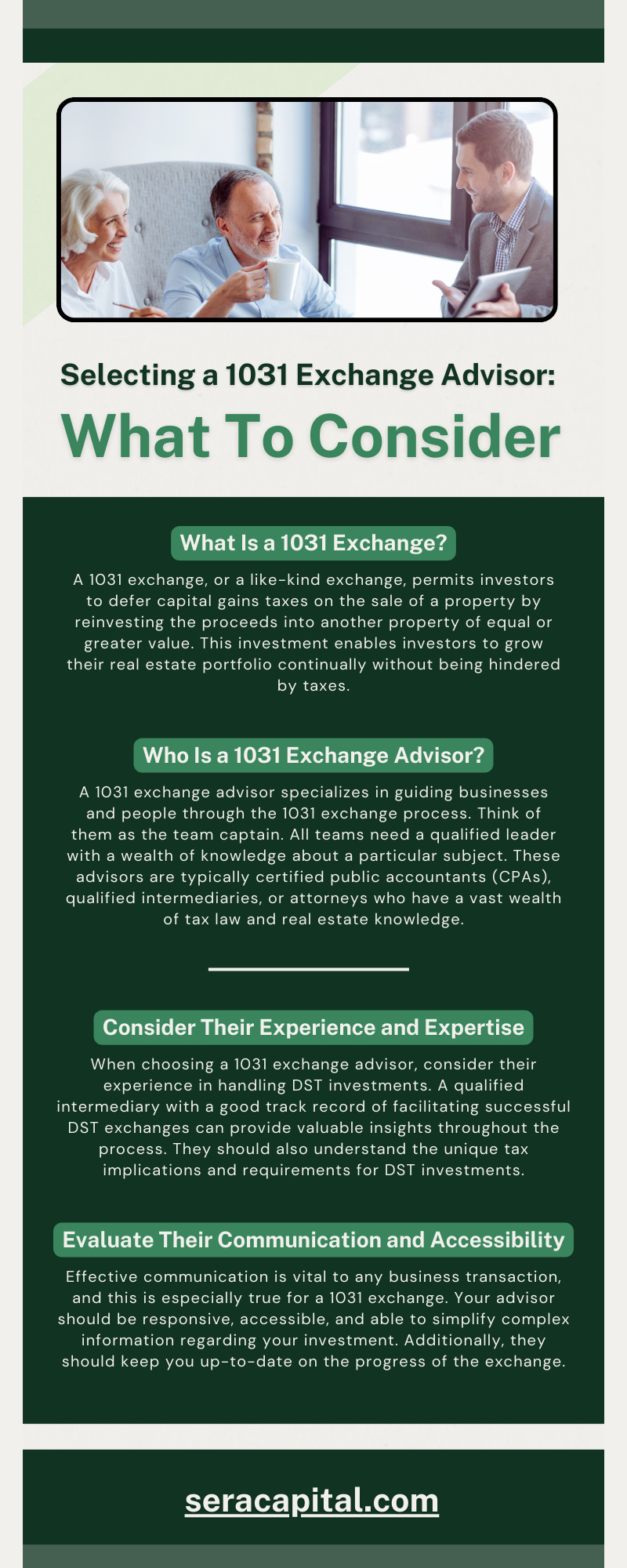 Selecting a 1031 Exchange Advisor: What To Consider